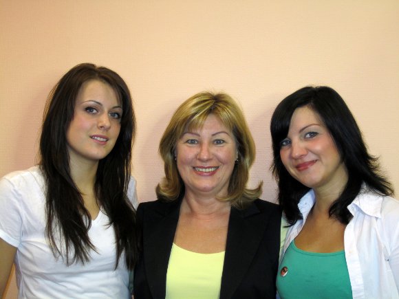 Julia Bloch, Martina Faude und Anikó Csépáný Julia Bloch, Martina Faude und Anikó Csépáný